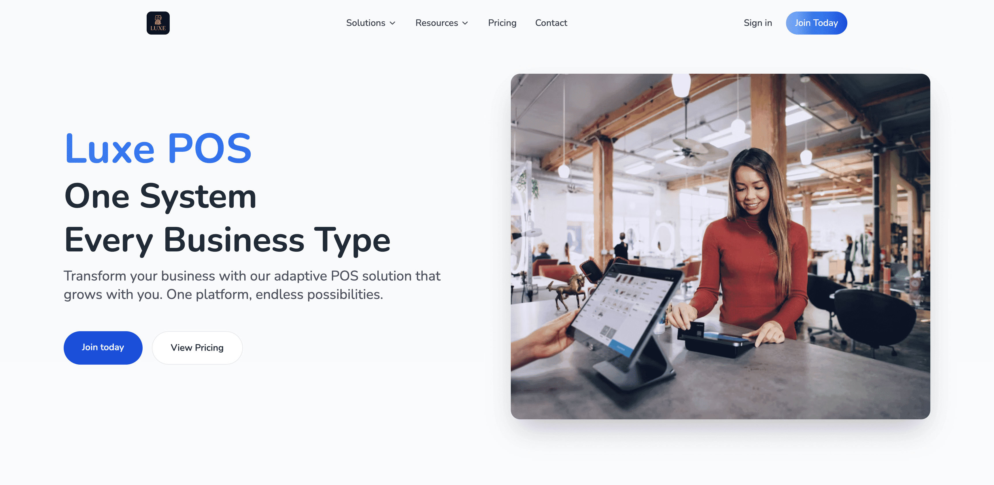 All in One POS System